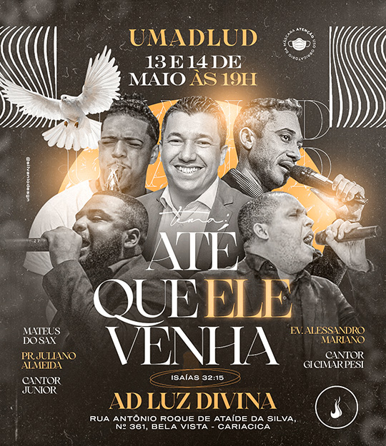 Cartaz – União de mocidade